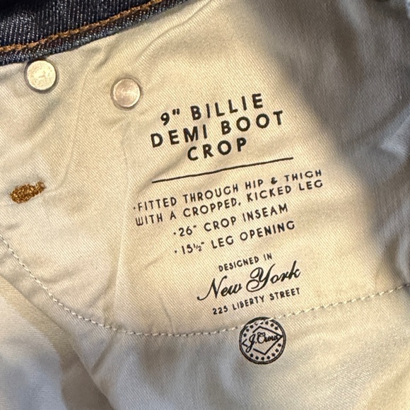 J. Crew Dark Indigo Ankle Jeans - Picture 8 of 8